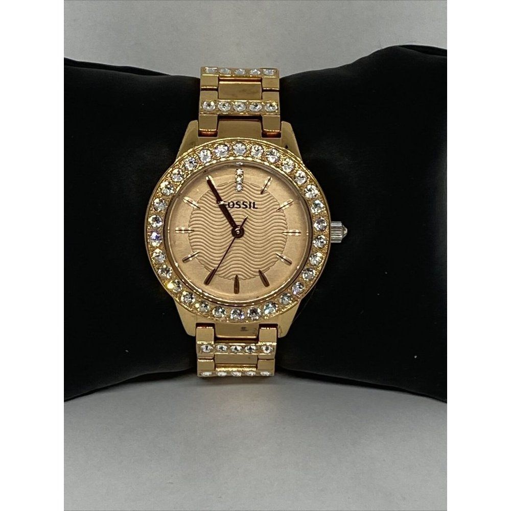 Fossil ES3020 Women Stainless Steel Analog Silver